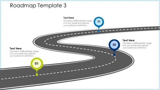 Technology Innovation Human Resource System Roadmap Three Step Process Ppt Gallery Ideas PDF