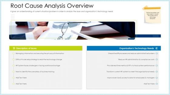 Technology Innovation Human Resource System Root Cause Analysis Overview Ppt Outline Graphic Images PDF Technology Innovation Human Resource System Root Cause Analysis Overview Ppt Outline Graphic Images PDF