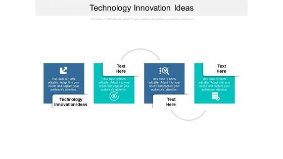 Technology Innovation Ideas Ppt PowerPoint Presentation File Shapes Cpb Pdf