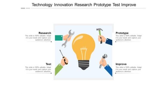 Technology Innovation Research Prototype Test Improve Ppt PowerPoint Presentation Icon Slides