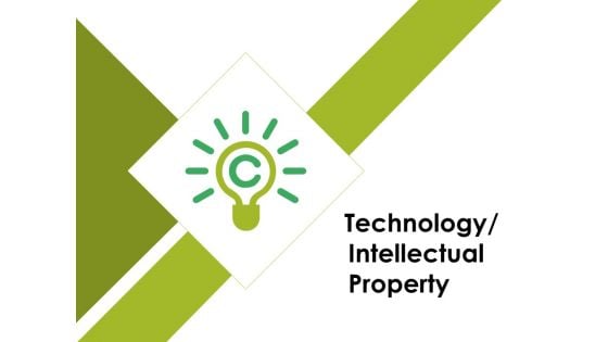 Technology Intellectual Property Template 1 Ppt PowerPoint Presentation Ideas Design Ideas