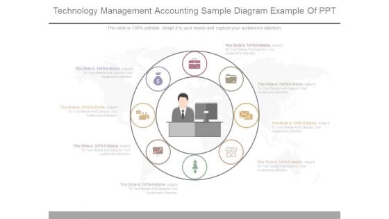 Technology Management Accounting Sample Diagram Example Of Ppt