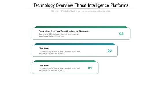 Technology Overview Threat Intelligence Platforms Ppt PowerPoint Presentation Inspiration Topics Cpb Pdf Technology Overview Threat Intelligence Platforms Ppt PowerPoint Presentation Inspiration Topics Cpb Pdf