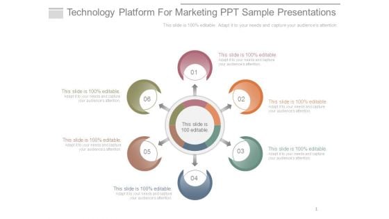 Technology Platform For Marketing Ppt Sample Presentations