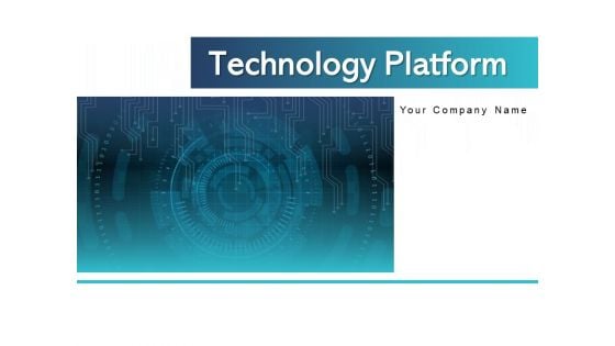 Technology Platform Operations Services Gear Ppt PowerPoint Presentation Complete Deck