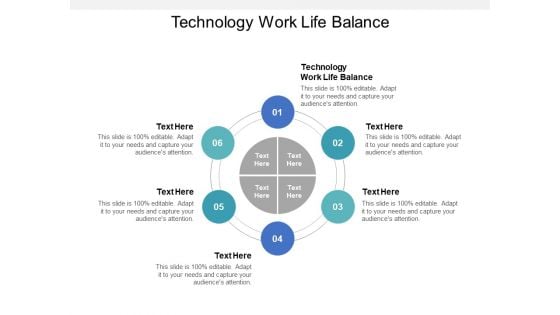Technology Work Life Balance Ppt PowerPoint Presentation Summary Slides