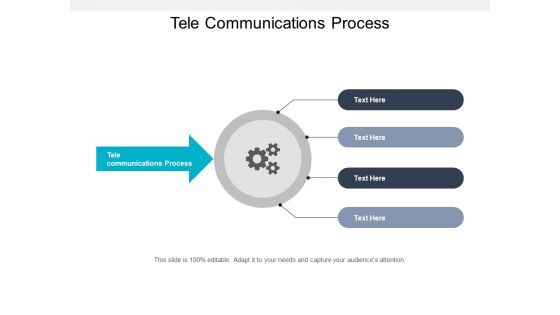 Tele Communications Process Ppt PowerPoint Presentation Gallery Diagrams Cpb
