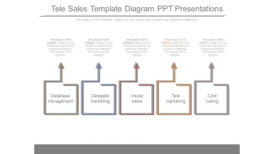 Tele Sales Template Diagram Ppt Presentations