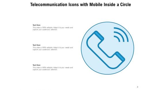 Telecom Icon Frequency Mobile Ppt PowerPoint Presentation Complete Deck