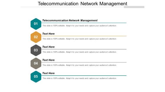 Telecommunication Network Management Ppt PowerPoint Presentation Ideas Portfolio Cpb