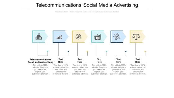 Telecommunications Social Media Advertising Ppt PowerPoint Presentation Inspiration Layouts Cpb