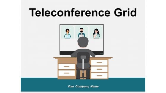 Teleconference Grid Conference Call Cordless Phone Ppt PowerPoint Presentation Complete Deck