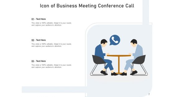 Teleconference Icon Conference Call Teamwork Ppt PowerPoint Presentation Complete Deck