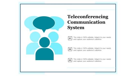 Teleconferencing Communication System Ppt Powerpoint Presentation Show Sample