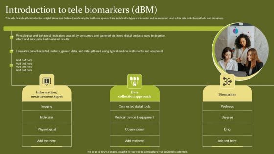 Telehealth Introduction To Tele Biomarkers Dbm Sample PDF Telehealth Introduction To Tele Biomarkers Dbm Sample PDF