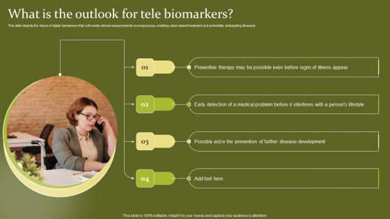 Telehealth What Is The Outlook For Tele Biomarkers Elements PDF
