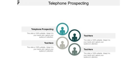 Telephone Prospecting Ppt PowerPoint Presentation Pictures Design Ideas Cpb