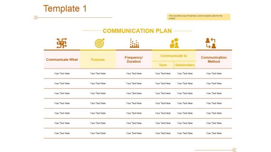 Template 1 Ppt PowerPoint Presentation Ideas Topics