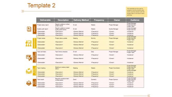 Template 2 Ppt PowerPoint Presentation Ideas Icons