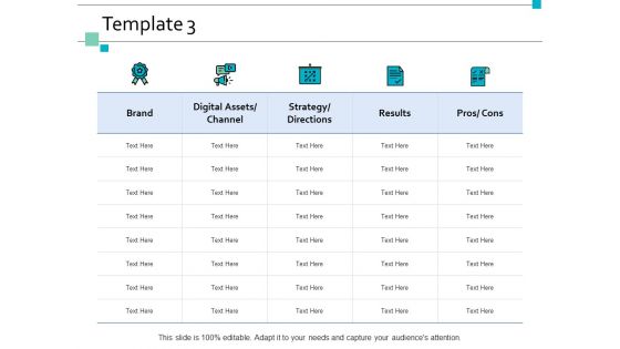 Template 3 Brand Strategy Ppt Powerpoint Presentation Gallery Inspiration