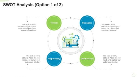 Ten Minutes Personal Introduction Swot Analysis Option Adapt Ppt Layouts Themes PDF