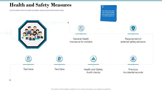 Tender Assessment Health And Safety Measures Ppt Layouts Layout PDF