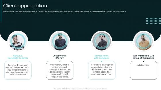 Term Life And General Insurance Company Profile Client Appreciation Inspiration PDF Term Life And General Insurance Company Profile Client Appreciation Inspiration PDF