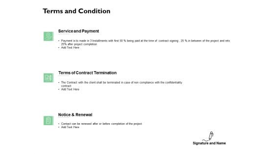 Terms And Condition Renewal Ppt PowerPoint Presentation Slides Examples