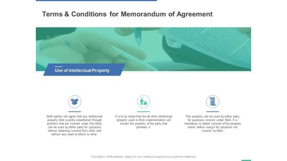 Terms And Conditions For Memorandum Of Agreement Ppt PowerPoint Presentation Layouts Background Designs