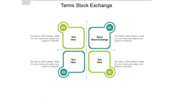 Terms Stock Exchange Ppt PowerPoint Presentation Styles Guide Cpb