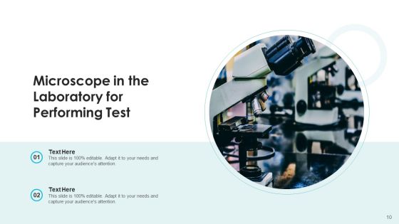 Test Center Laboratory Microscope Ppt PowerPoint Presentation Complete Deck With Slides Slide10