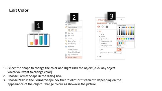 Test Tubes For Financial Ratio Analysis Powerpoint Template Slide03