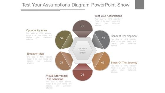 Test Your Assumptions Diagram Powerpoint Show