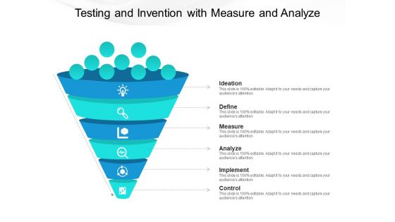 Testing And Invention With Measure And Analyze Ppt PowerPoint Presentation Portfolio Aids PDF