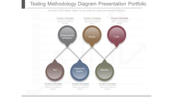 Testing Methodology Diagram Presentation Portfolio