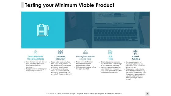 Testing Your Minimum Viable Product Crowd Ppt PowerPoint Presentation Inspiration Icon