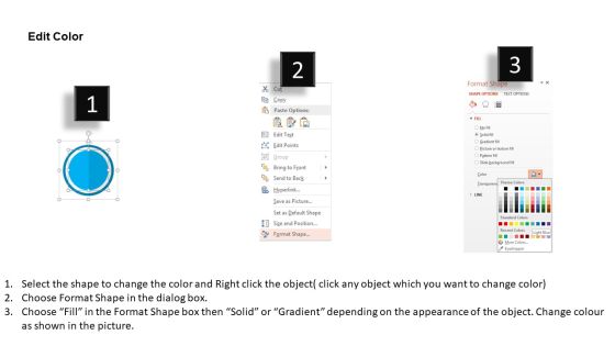Text Circles In Circular Flow Powerpoint Templates Slide03