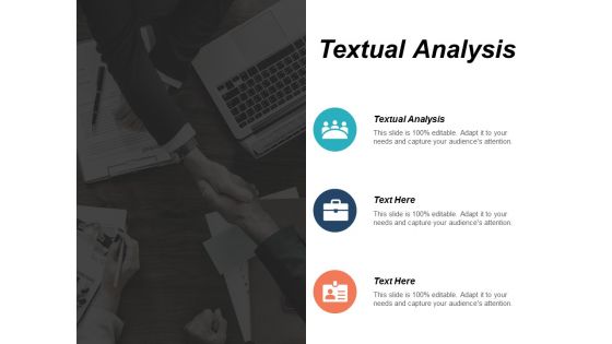 Textual Analysis Ppt PowerPoint Presentation Outline Templates Cpb