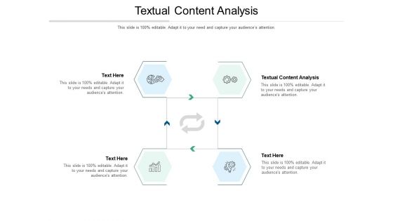 Textual Content Analysis Ppt PowerPoint Presentation Portfolio Design Inspiration Cpb