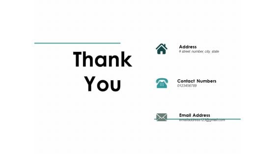 Thank You Business Promotion Ppt Powerpoint Presentation Icon Examples
