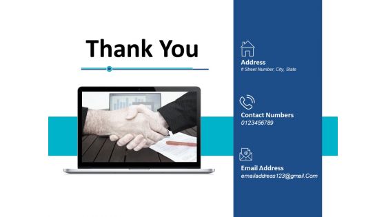 Thank You Current Years Estimation Ppt PowerPoint Presentation Infographic Template Format