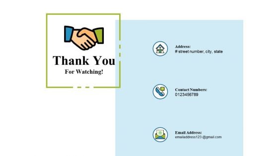 Thank You For Watching Ppt PowerPoint Presentation Show Graphic Tips