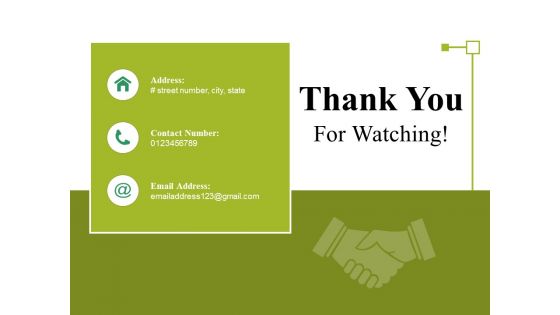 Thank You For Watching Ppt PowerPoint Presentation Show Samples