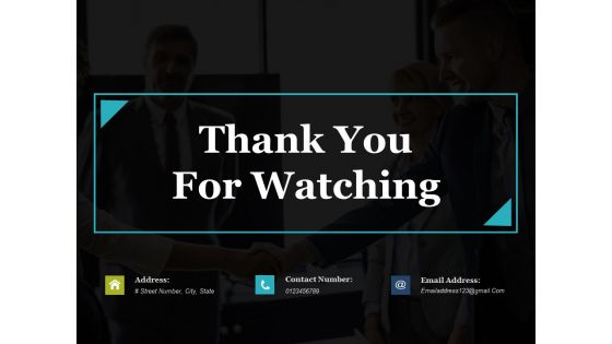 Thank You For Watching Ppt PowerPoint Presentation Slides Pictures