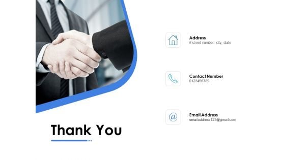 Thank You Industrial Marketing Ppt PowerPoint Presentation Portfolio Background