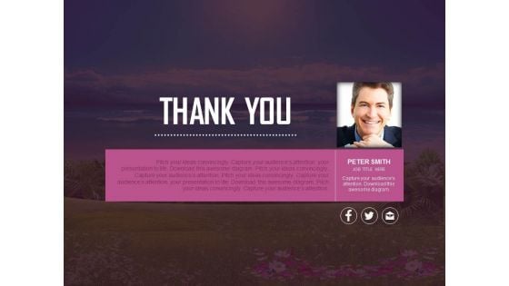 Thank You Message On Social Network Powerpoint Slides Thank You Message On Social Network Powerpoint Slides