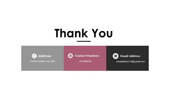 Thank You Ppt PowerPoint Presentation Pictures Vector