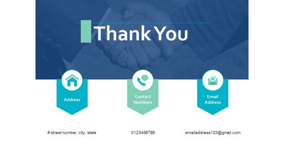 Thank You Supplier Evaluation Ppt PowerPoint Presentation Show Slide Download