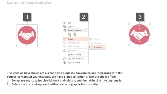 Thank You Text With Handshake Design Powerpoint Slides Slide03