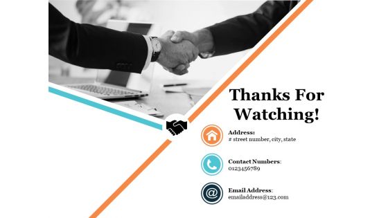 Thanks For Watching Ppt PowerPoint Presentation Portfolio Show